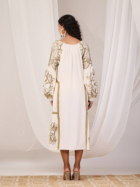 midi white dresses for women