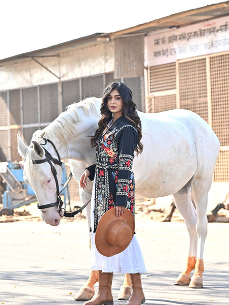 Embroidered Cotton Jacket
