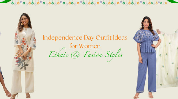 Independence Day Outfit Ideas for Women – Ethnic & Fusion Styles