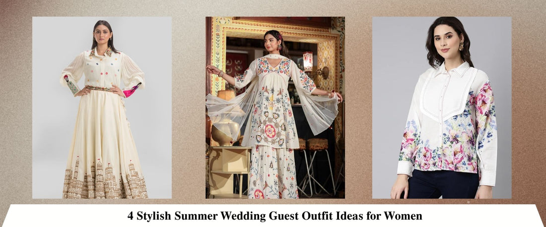 4 Stylish Summer Wedding Guest Outfit Ideas for Women