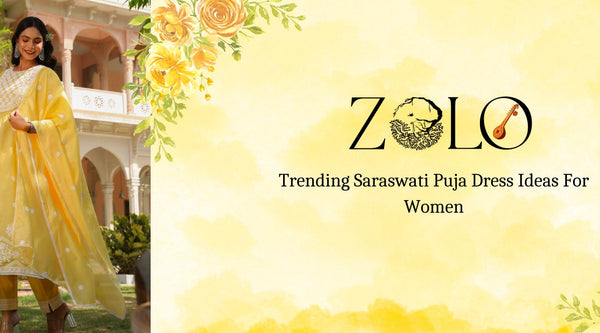 Trending Saraswati Puja Dress Ideas For Women