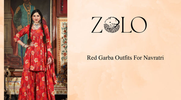 Red Garba Outfits For Navratri 2023