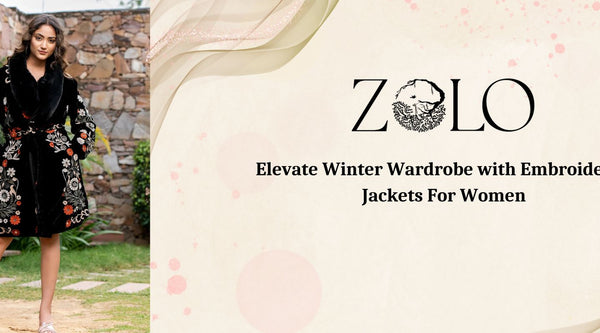 Elevate Winter Wardrobe with Embroidered Jackets For Women