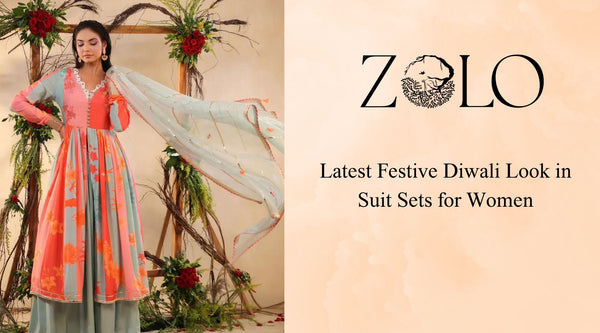 Latest Festive Diwali Look in Suit Sets for Women