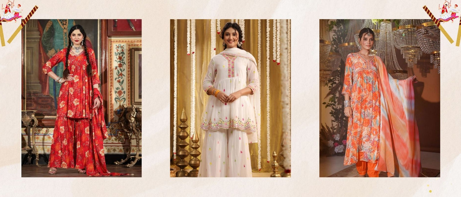 Dazzling Dandiya Night Outfits: Dance, Celebrate, and Look Your Best