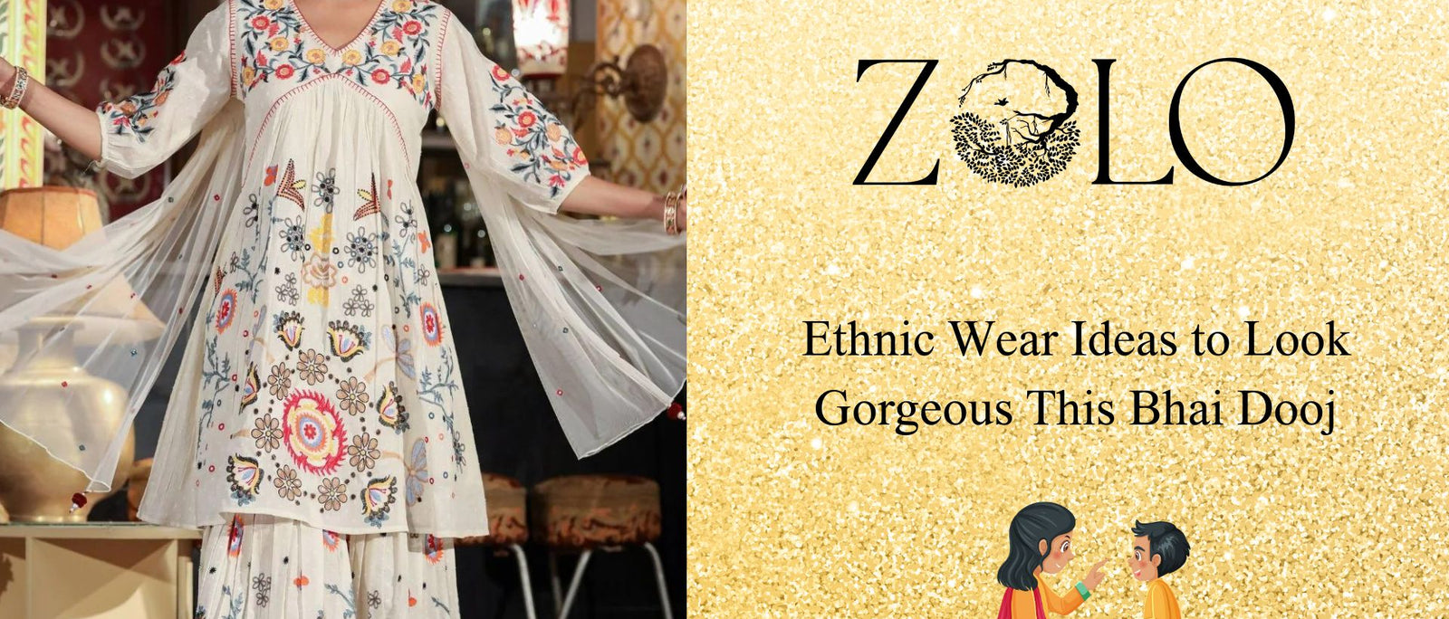 Ethnic Wear Ideas to Look Gorgeous This Bhai Dooj
