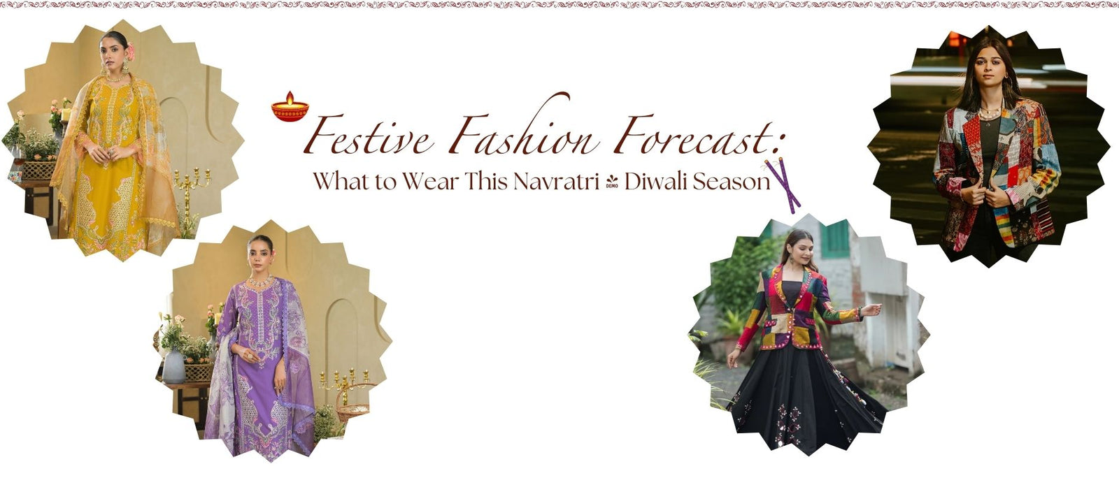 Festive Fashion Forecast: What to Wear This Navratri & Diwali Season