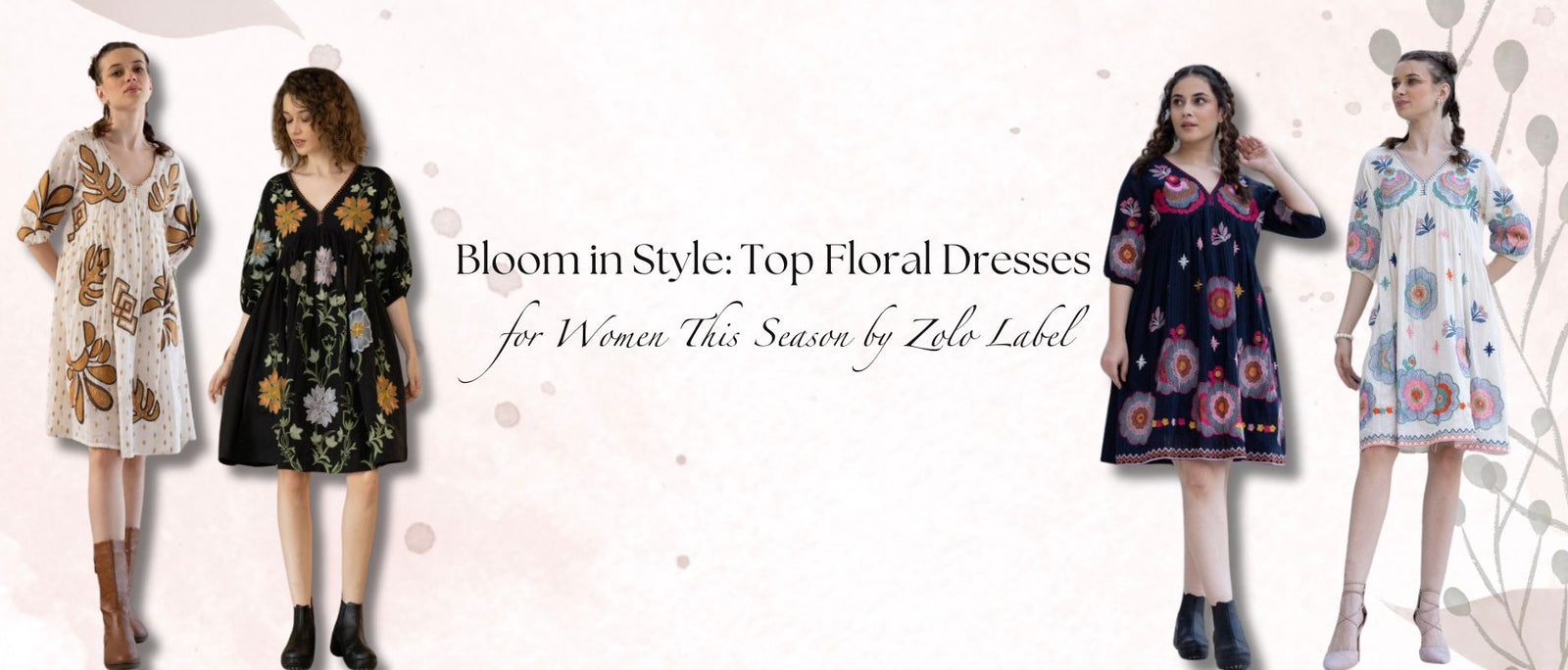 Bloom in Style: Top Floral Dresses for Women This Season by Zolo Label