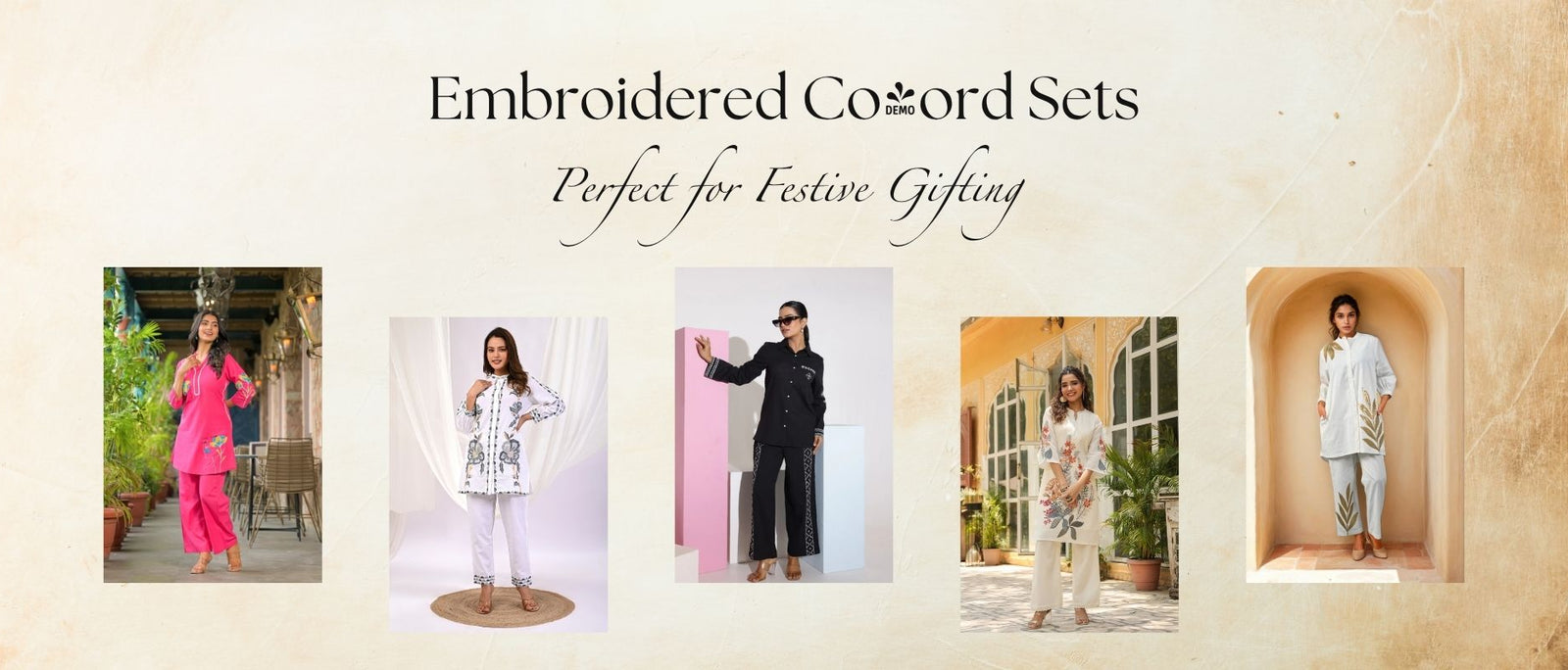 Embroidered Co-ord Sets Perfect for Festive Gifting