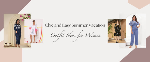 Chic and Easy Summer Vacation Outfit Ideas for Women