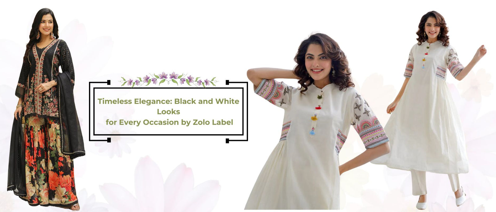 Timeless Elegance: Black and White Looks for Every Occasion by Zolo Label