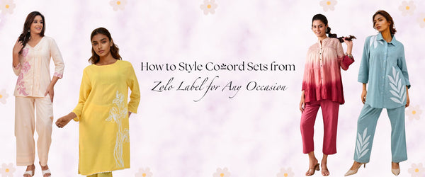 How to Style Co-ord Sets from Zolo Label for Any Occasion