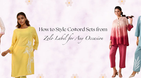 How to Style Co-ord Sets from Zolo Label for Any Occasion