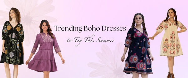Trending Boho Dresses to Try This Summer