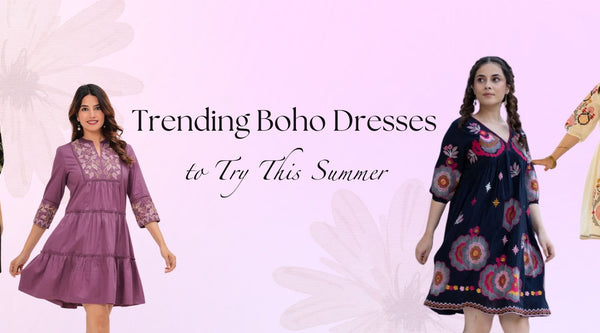 Trending Boho Dresses to Try This Summer