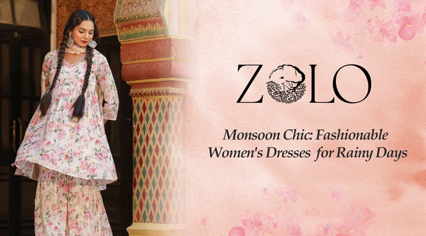 Monsoon Chic: Fashionable Women's Dresses  for Rainy Days
