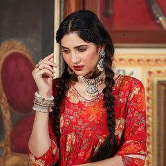 Red Designer Sharara Sets 