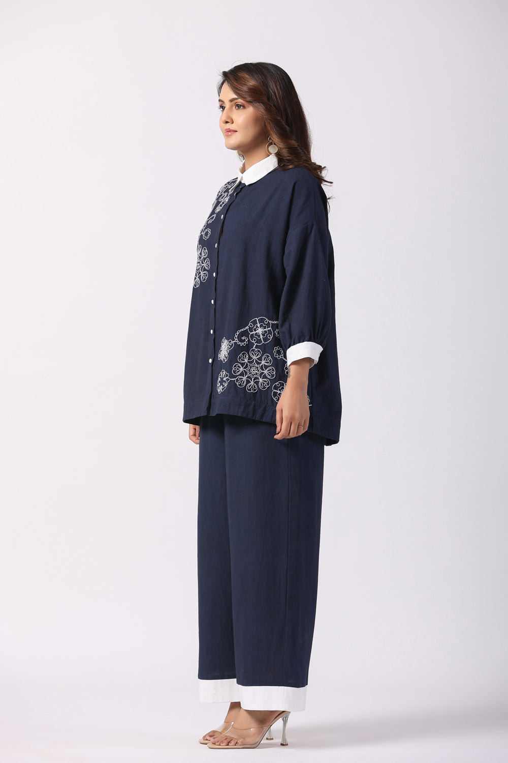 Navy Nouveau Co-Ord Set