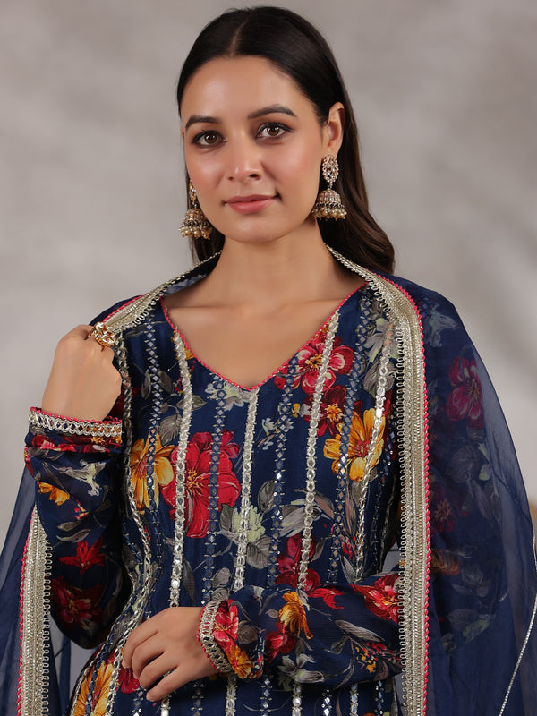 Blue Sharara Sets 