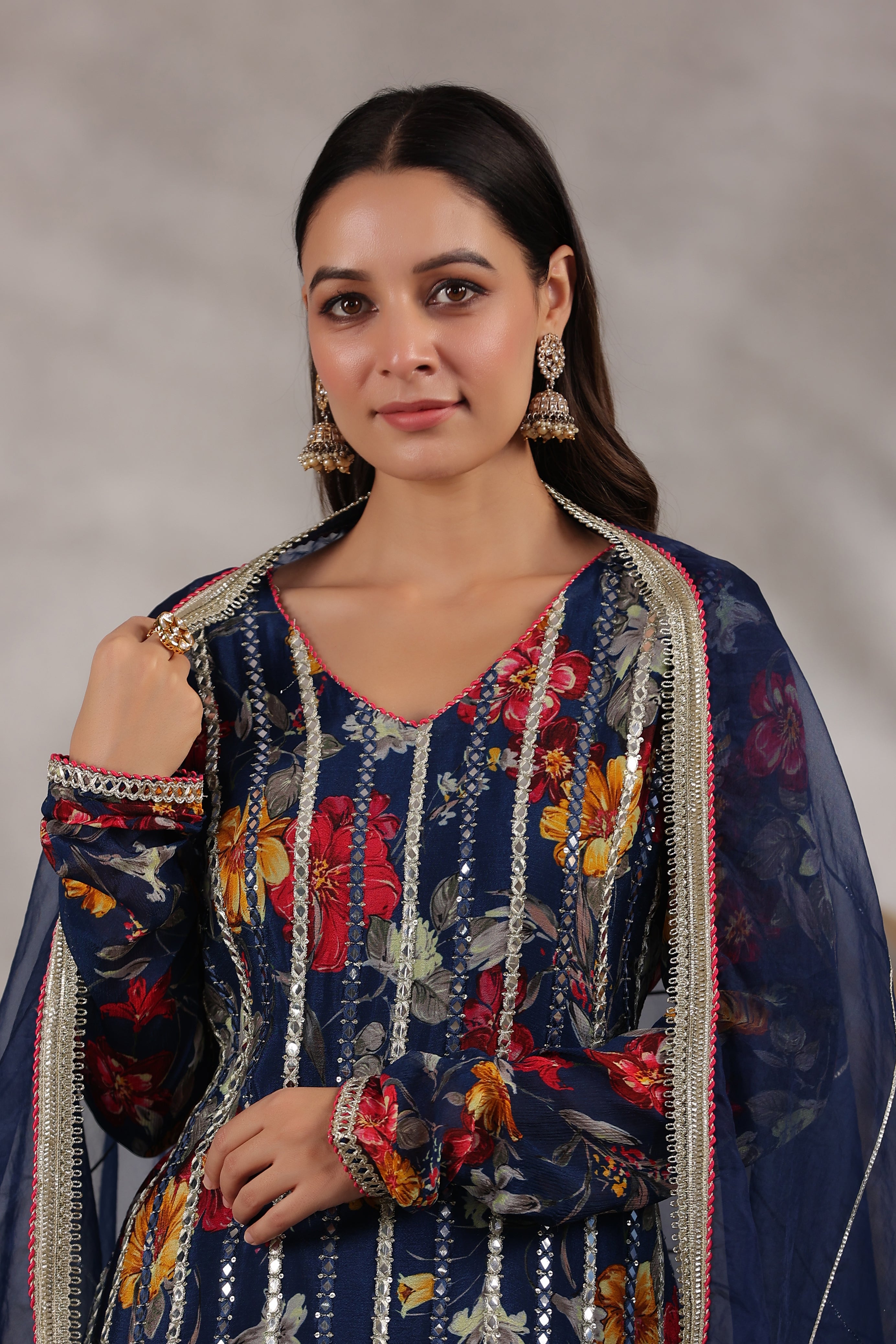 Blue Sharara Sets 
