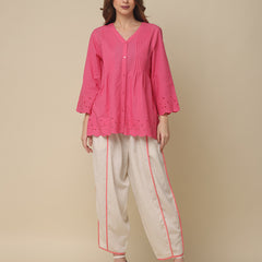 Pink Tunic Tops 