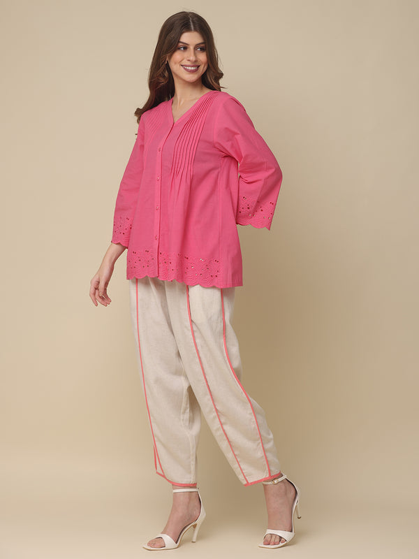 Pink Tunic Tops 