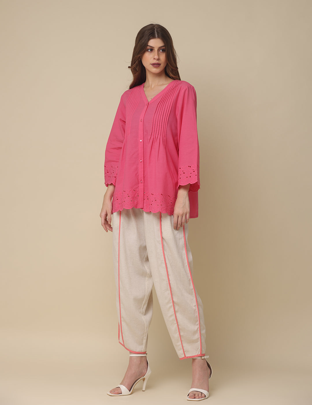 Pink Tunic Tops 