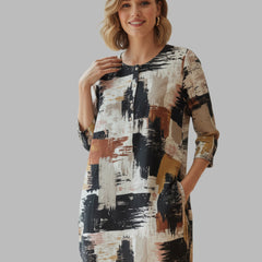 Black Printed Cotton Co-ord Sets