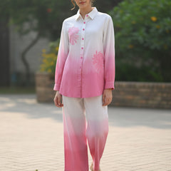 Pink Tie And Dye Co-Ord Set