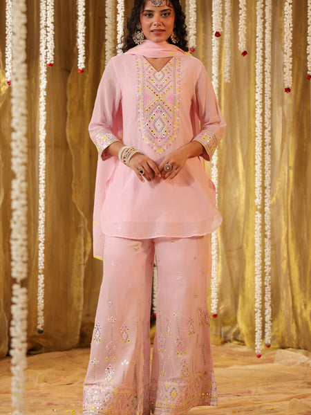 Pink Sharara Sets