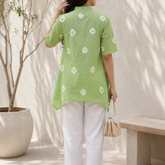 Comfortable Summer Wear Printed Kurti Style Co Ord Set