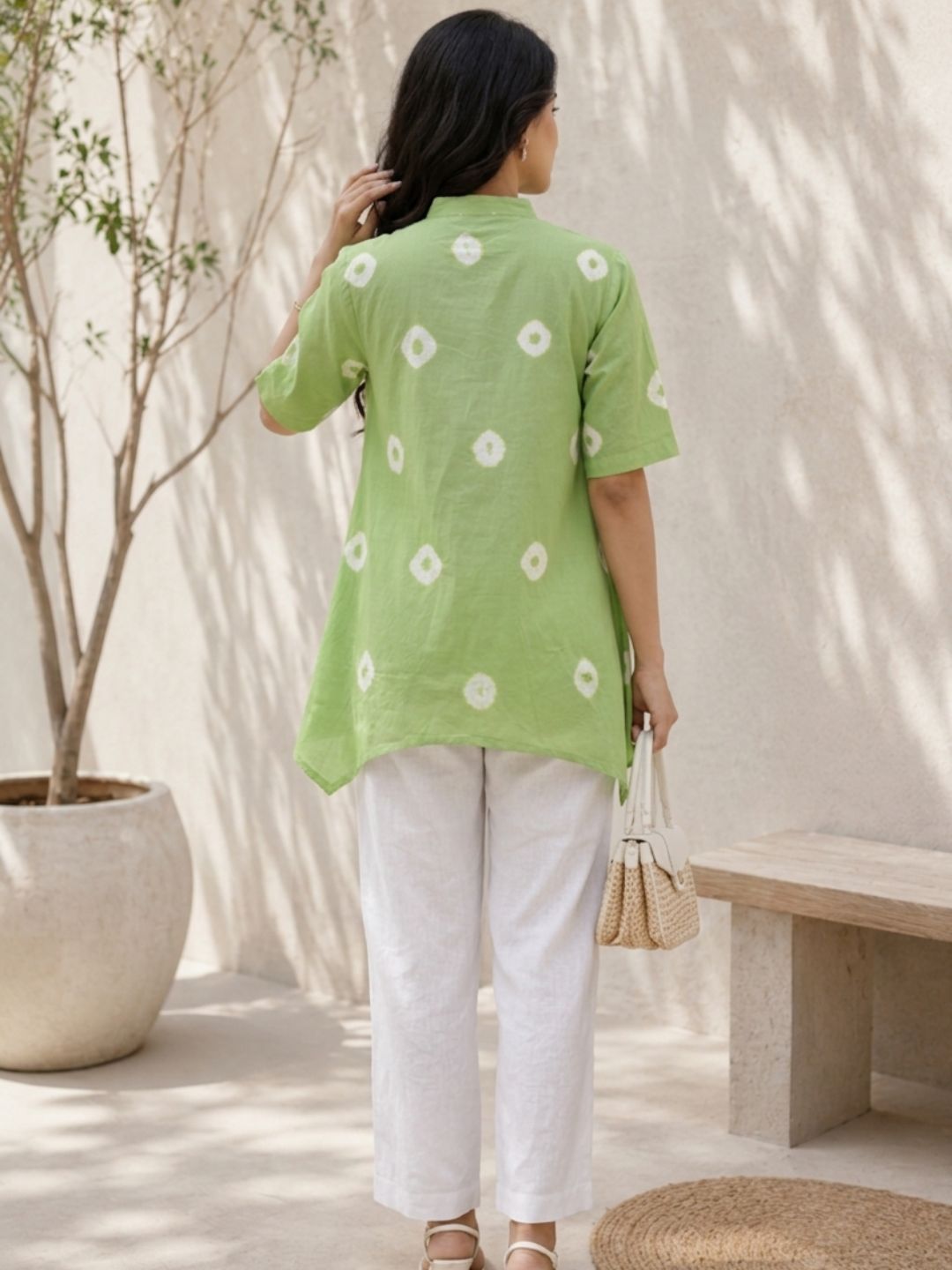 Comfortable Summer Wear Printed Kurti Style Co Ord Set