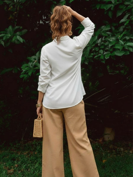 Stylish Beige Co-Ord Set with Layered Shirt