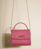 Cotton Sling Chain Bag