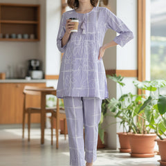 Midnight Orchid Lavender Co-ord set