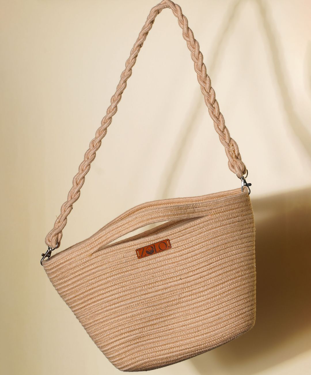 Cotton Basket Bag