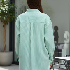 Green embroidery Work Shirt