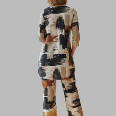 Black Printed Cotton Co-ord Sets