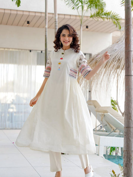 White Kurta Sets 