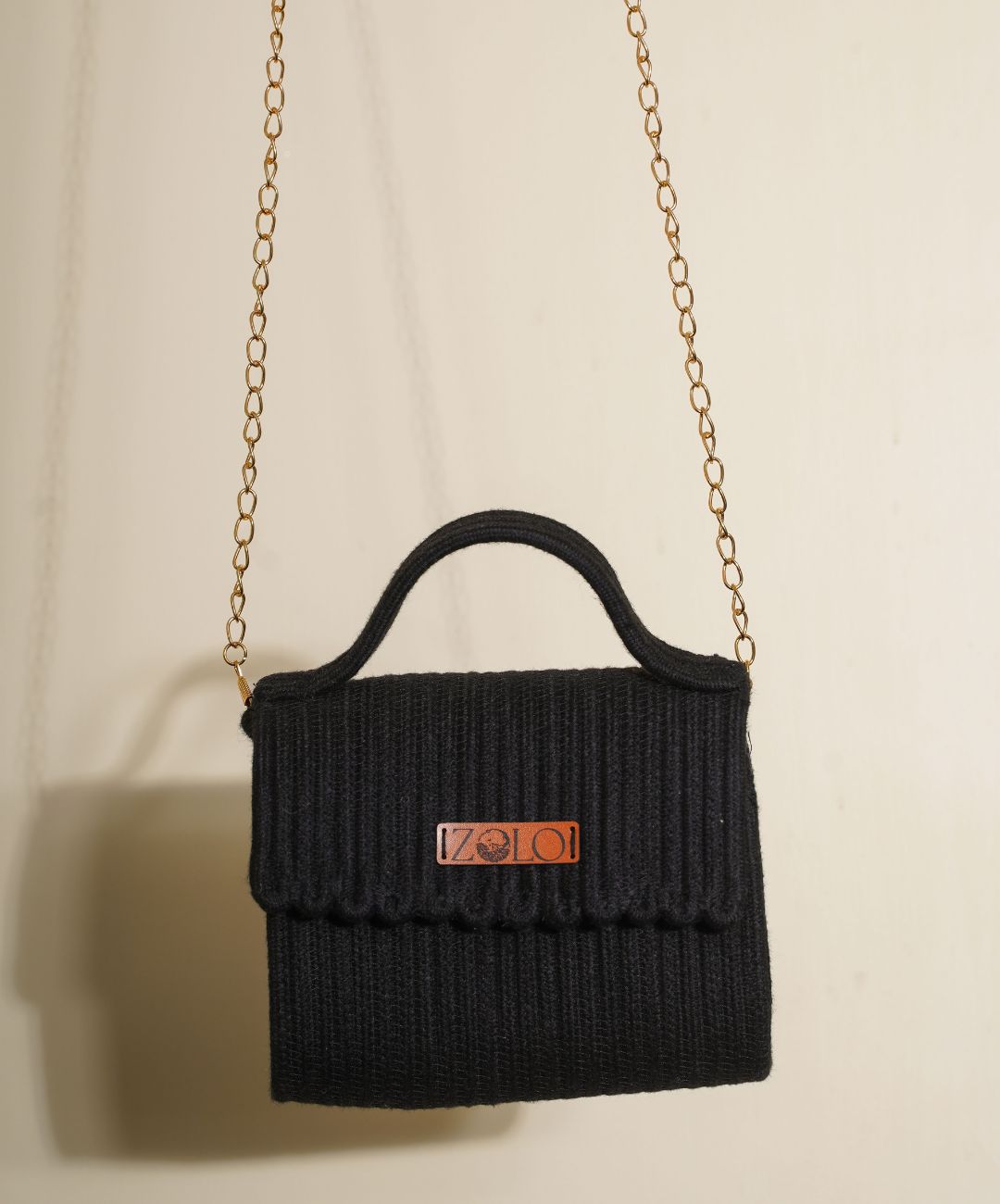 Cotton Sling Chain Bag