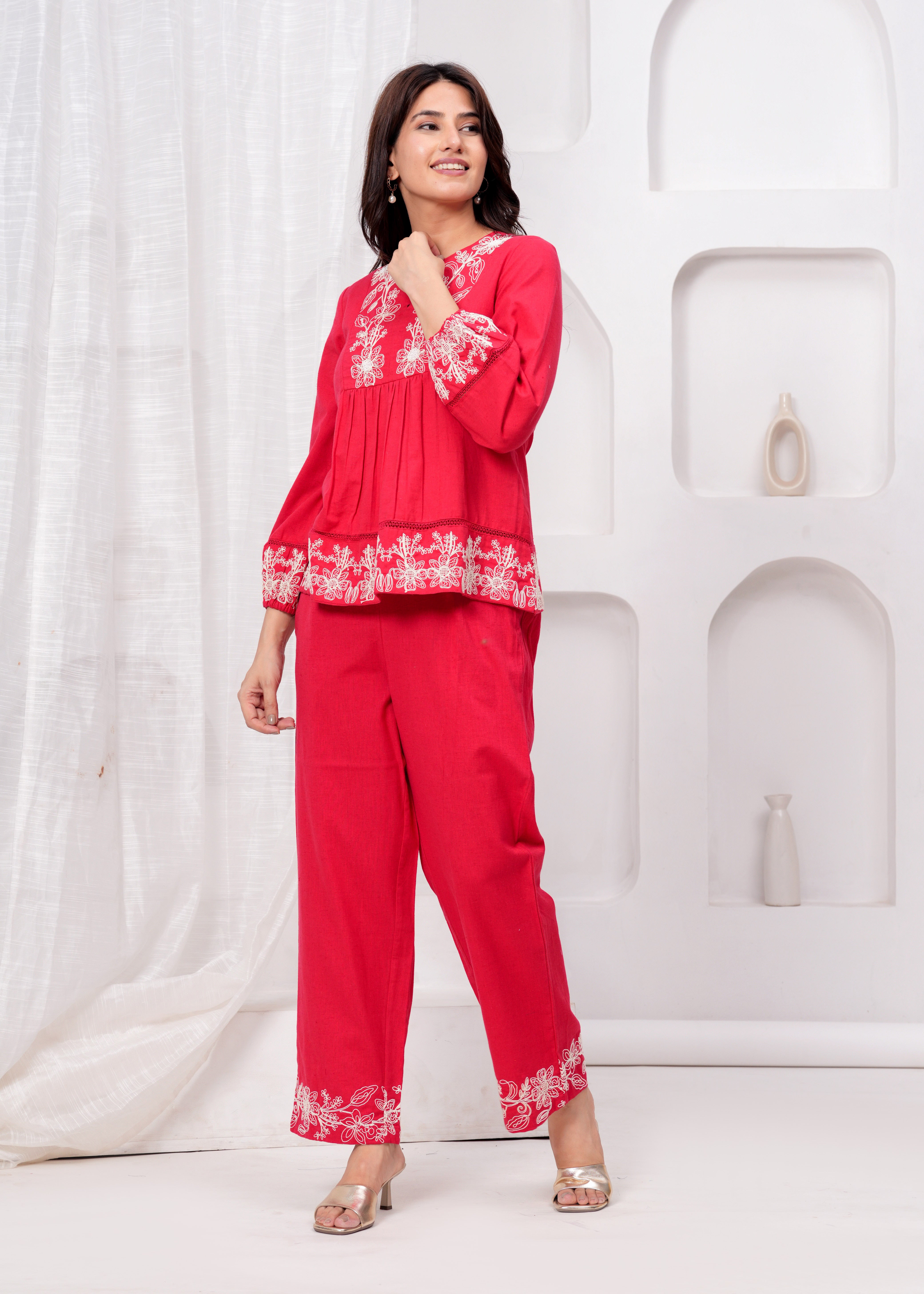 Red Co-ord sets