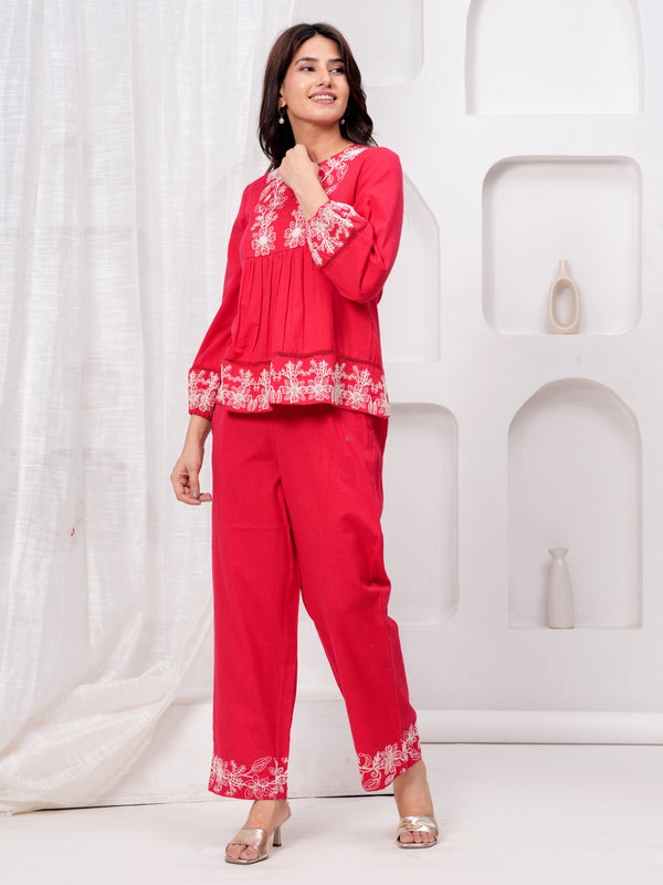 Red Co-ord sets