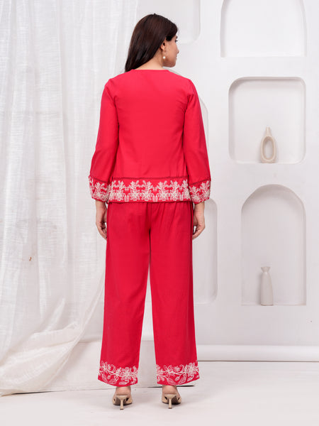 Red Co-ord sets