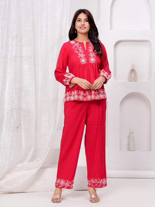 Red Co-ord sets