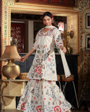 Rooh Vibrant Floral Sharara Set