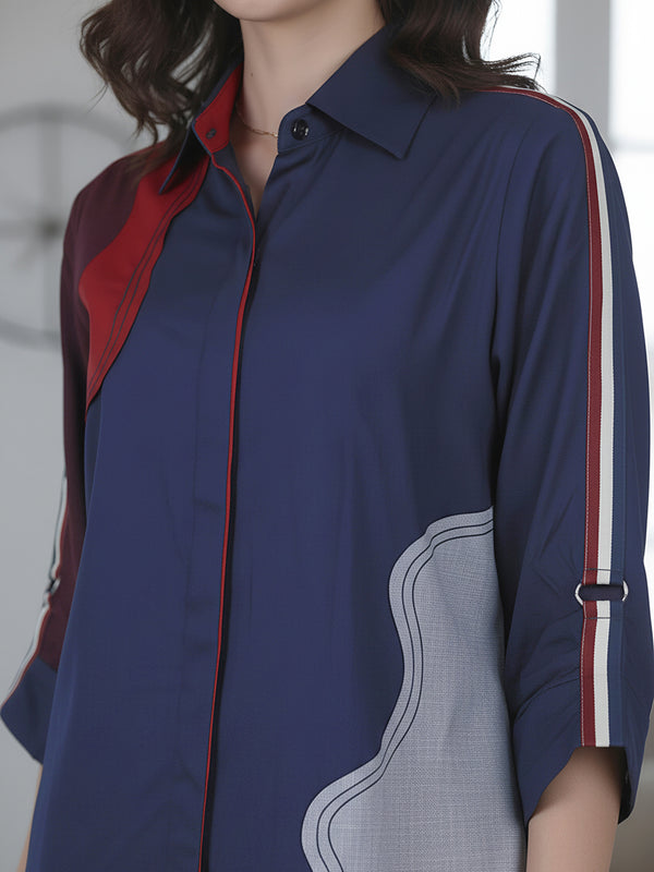 Women’s Embroidered  Co-ord Set with Half Sleeves