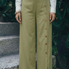 Trendy Olive Green Casual Co-ord Outfit Set