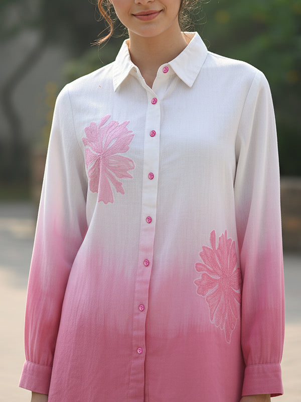 Pink Tie And Dye Co-Ord Set