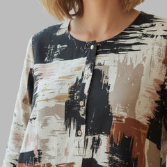 Black Printed Cotton Co-ord Sets