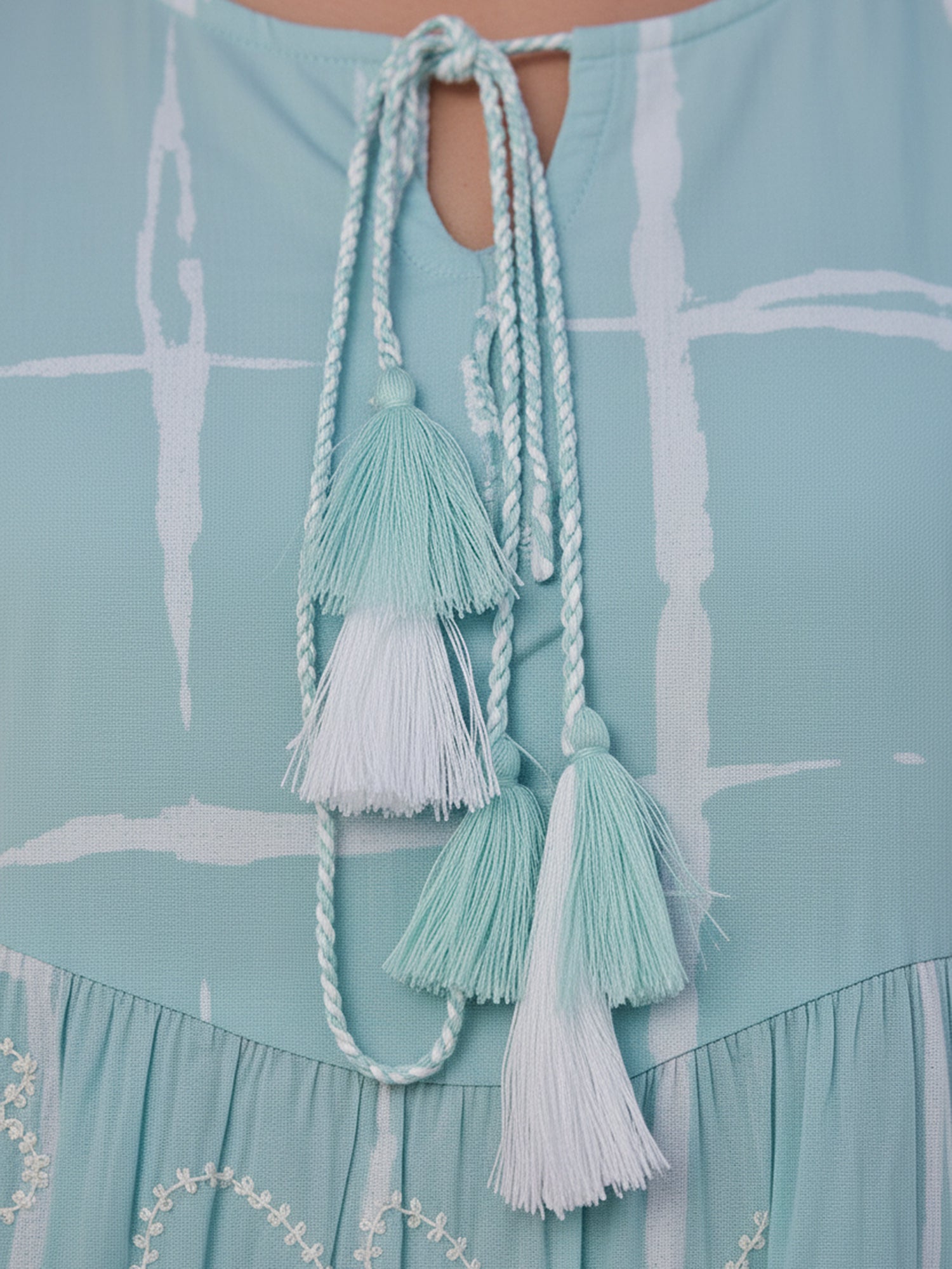 Cool Blue Cotton Co-ord Set